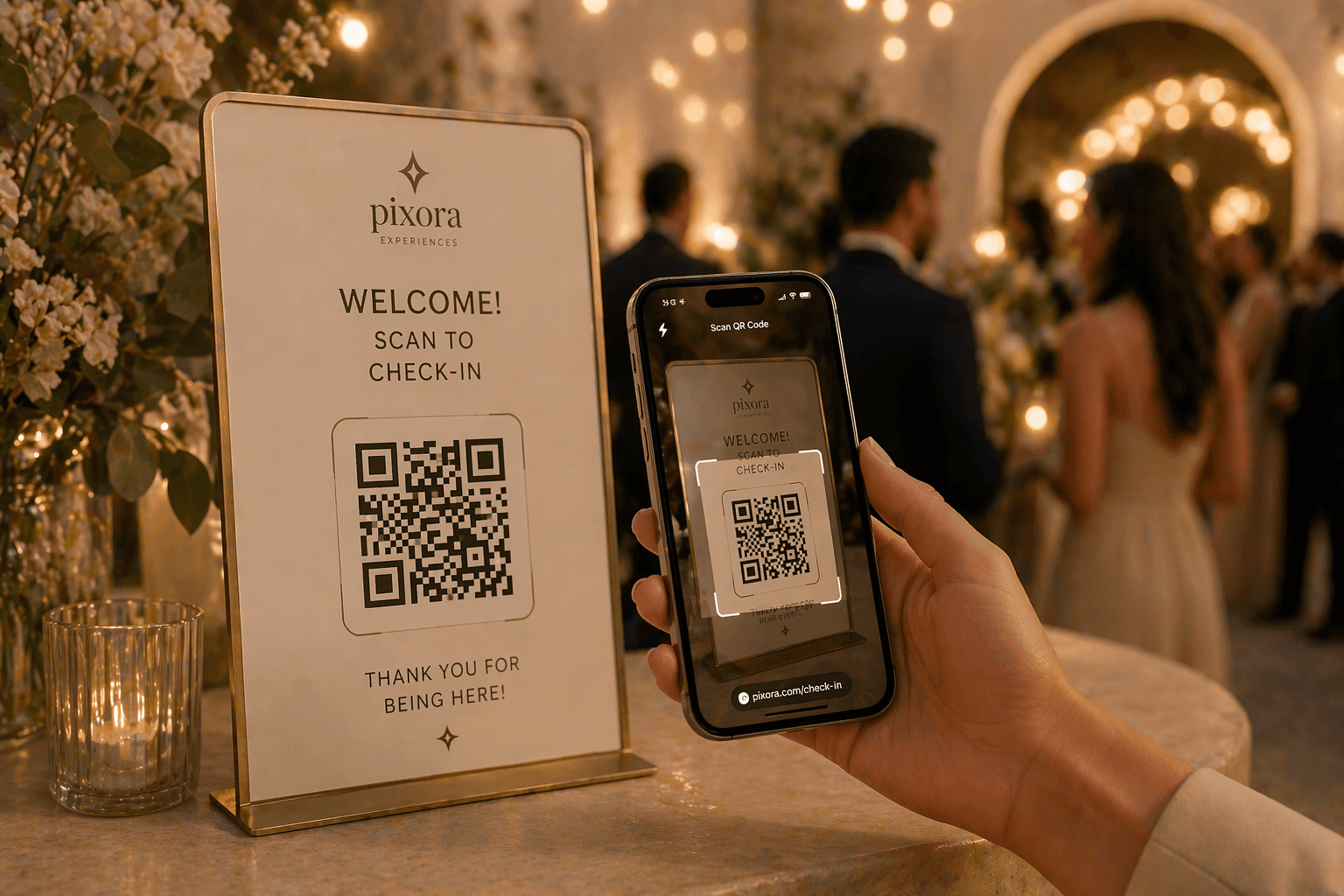 QR-incheckning